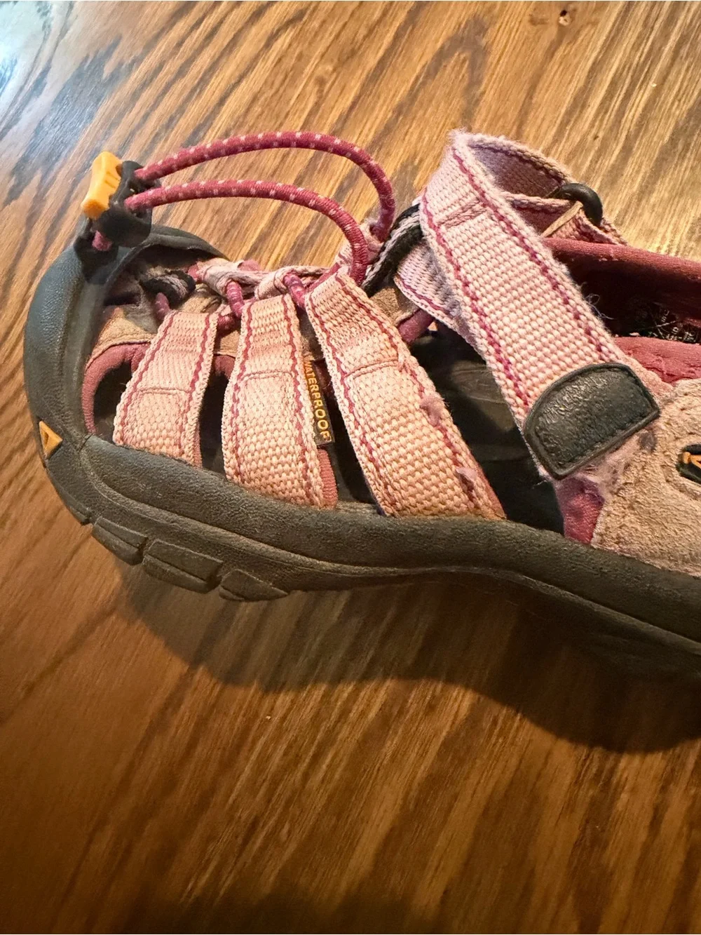 Keen girls hiking
